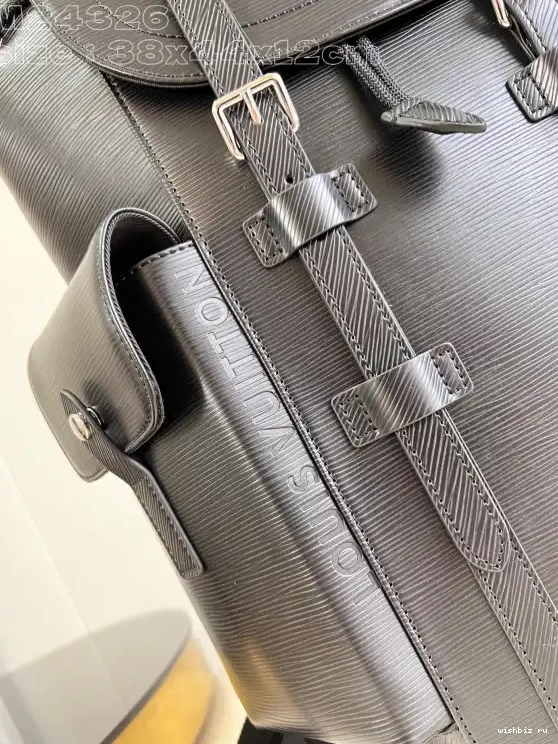 WIS Backpack MM-38*44*12.5CM Louis Christopher Vuitton 0323